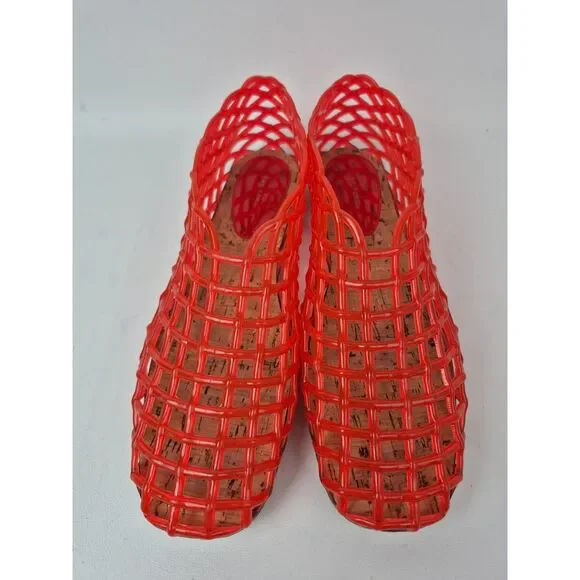 The Row Women's Red Mara Flats Size 37 - Picture 6 of 9